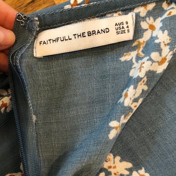 Anthro Faithfull The Brand Estelle Floral Dress - Picture 8 of 8